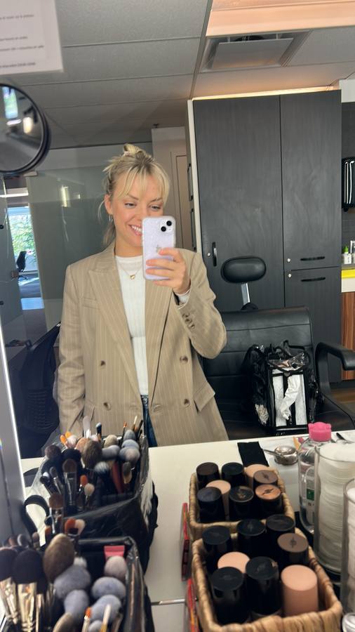 Véronique Grenier au travail